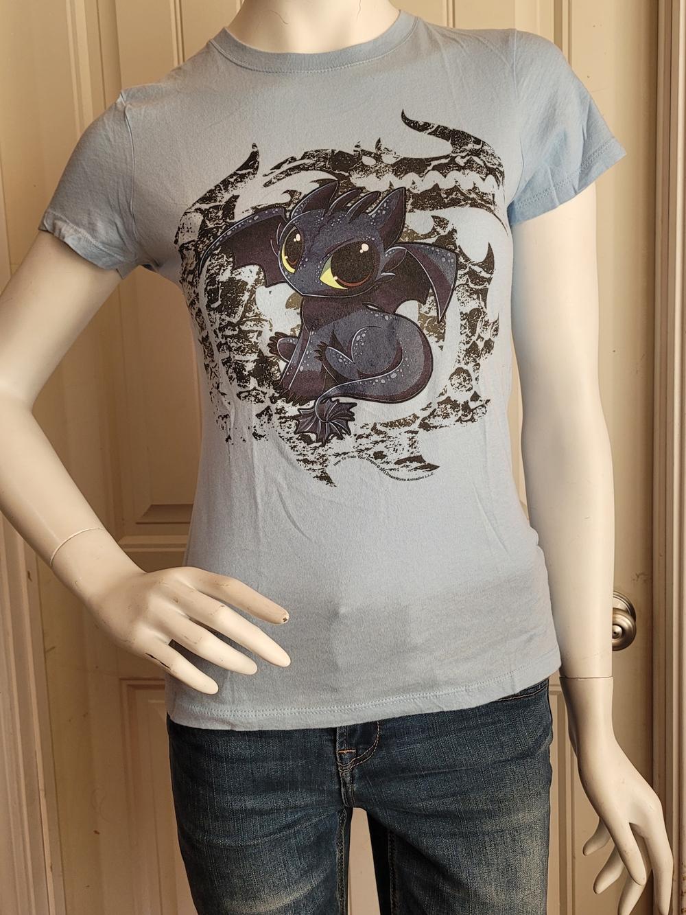 How To Train Your Dragon Juniors Babydoll Tee S